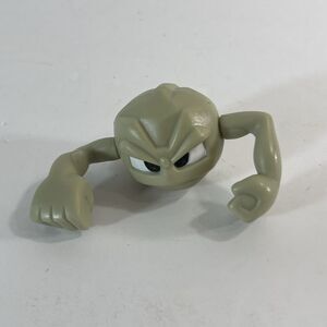 2001 Pokemon GEODUDE Figure Kellogg's Bowl Pals Toy Vintage Nintendo